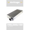 Intercooler Échangeur 700x300x100 entrée sortie 76 mm intercooler universel