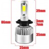 kit led s2 h7 8000 lms 6500k