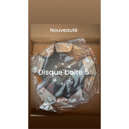 Disque 5 patins boîte 5 rigide