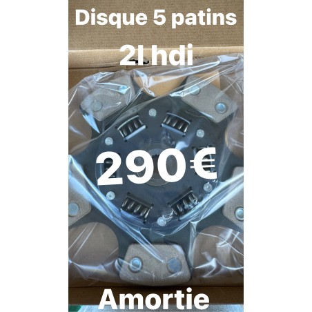Disque 5 patins 2l hdi amortie