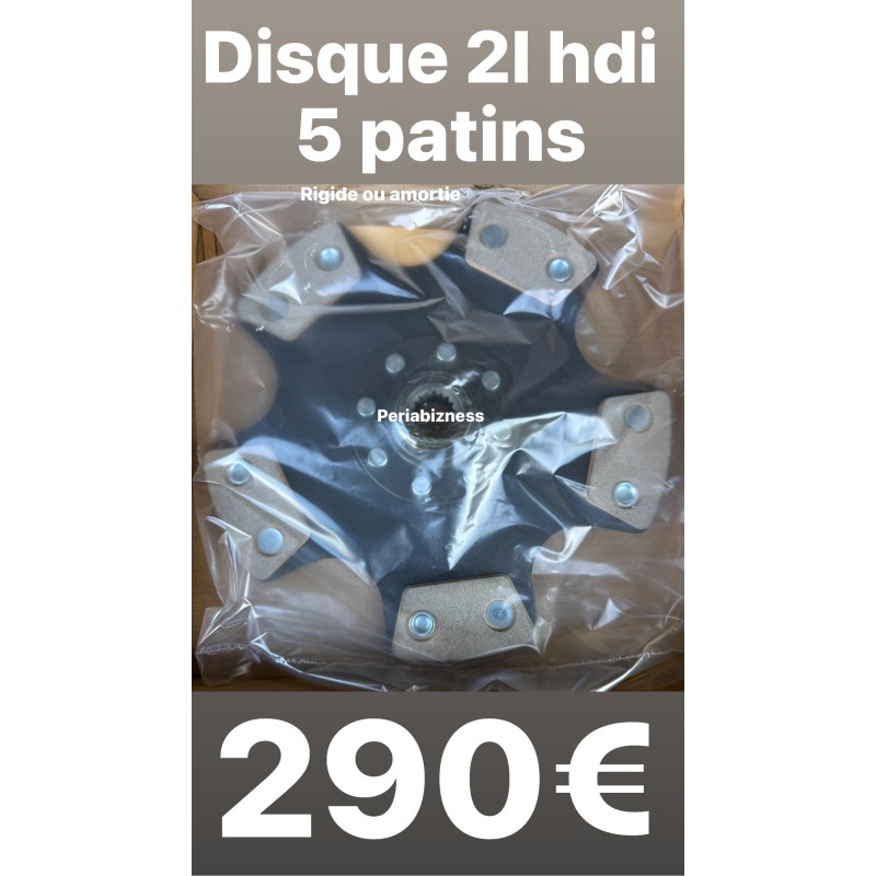 Disque 5 patins 2l hdi rigide