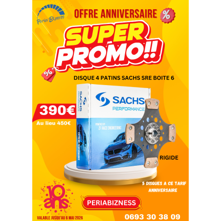 Offre anniversaire 1.9 tdi boite 6 sre Disque d'embrayage - SACHS Racing