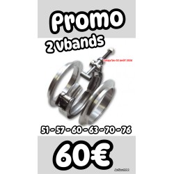Promo 2 Kit v-band à souder...