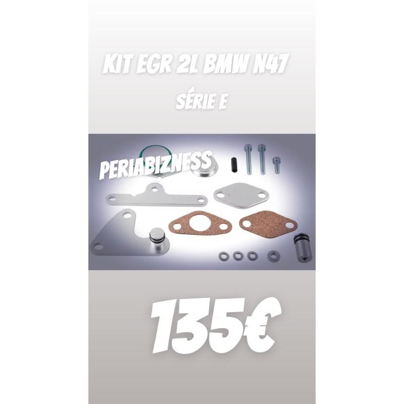 Kit suppression Egr bmw n47 2l