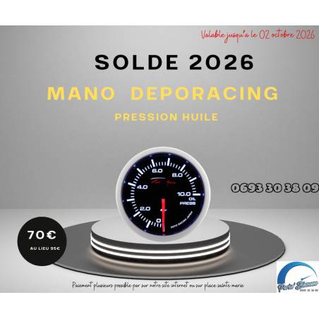 ‘Soldes’ manométre pression huile Deporacing