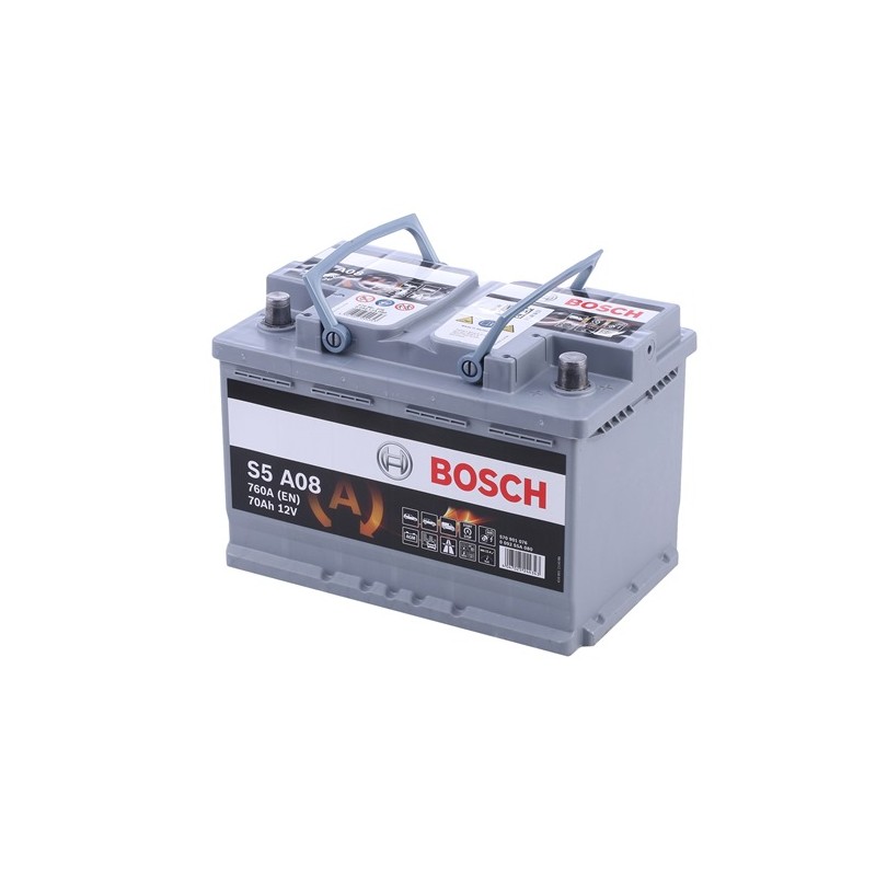 BOSCH S5 0 092 S5A 080 Batterie 12V 70Ah 760A B13 Batterie AGM S5