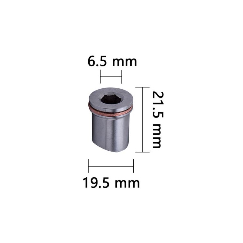 Support sonde a souder, m12 x1.25