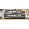 Échangeur intercooler universel 550x230x65