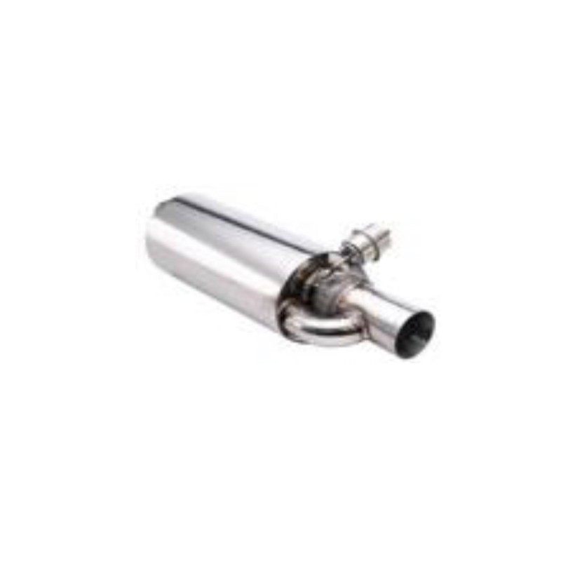 Kit Échappement Central + Arrière Pour Peugeot 206 CC 2.0 (1998-2009) - Moteur RFN/EW10J4 - Acier Aluminisé - Homologué TÜV