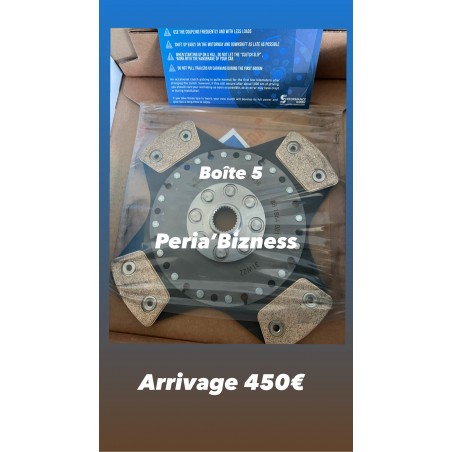 Disque sachs 4 patins sre rigide boîte 5 tdi